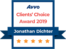 Avvo - Client's Choice - Jonathan Dichter 2019
